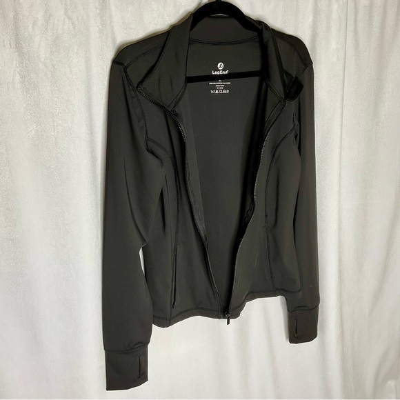 Leg End Active Zip Up Jacket Size XL - Picture 3 of 8
